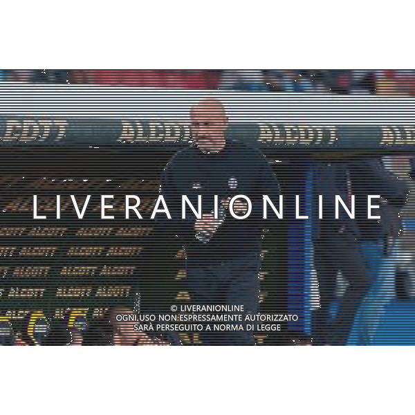 TVEM September 28, 2025 Lecce, Italy - US Lecce vs Bologna FC - Italian soccer serie A 2025/26 - Via Del Mare Stadium. In the pic: coach Vincenzo Italiano of Bologna FC ©TVEM Emmanuele Mastrodonato - AGENZIA ALDO LIVERANI SAS