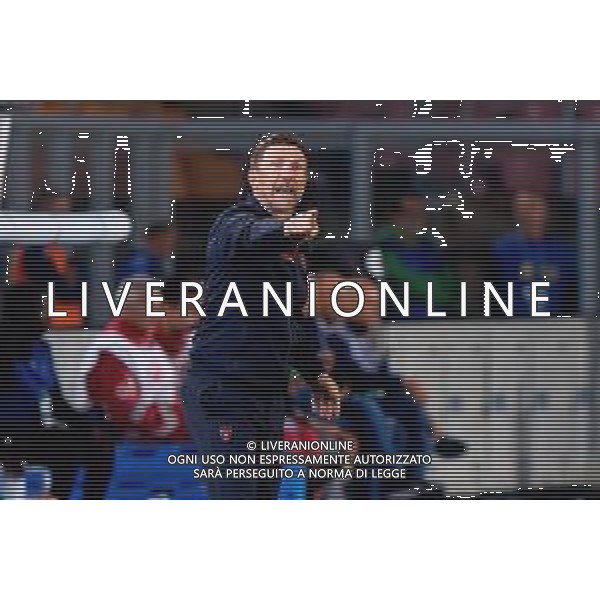 TVEM September 28, 2025 Lecce, Italy - US Lecce vs Bologna FC - Italian soccer serie A 2025/26 - Via Del Mare Stadium. In the pic: coach Eusebio Di Francesco of US Lecce ©TVEM Emmanuele Mastrodonato - AGENZIA ALDO LIVERANI SAS