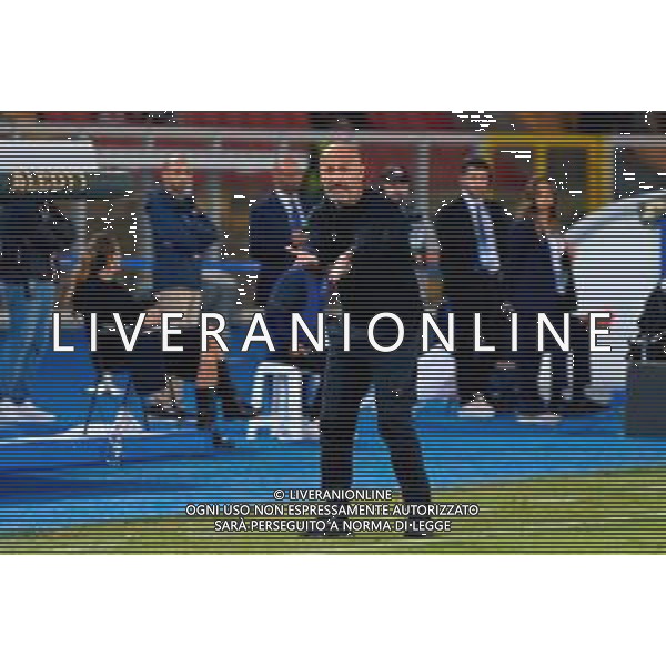 TVEM September 28, 2025 Lecce, Italy - US Lecce vs Bologna FC - Italian soccer serie A 2025/26 - Via Del Mare Stadium. In the pic: coach Vincenzo Italiano of Bologna FC ©TVEM Emmanuele Mastrodonato - AGENZIA ALDO LIVERANI SAS