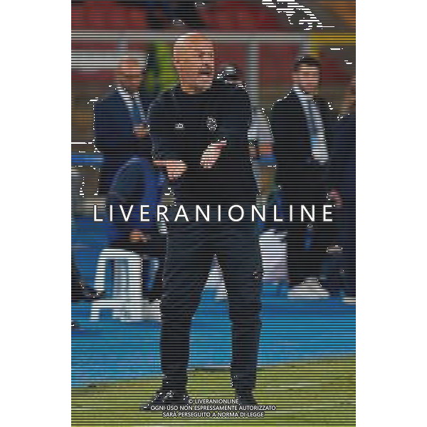 TVEM September 28, 2025 Lecce, Italy - US Lecce vs Bologna FC - Italian soccer serie A 2025/26 - Via Del Mare Stadium. In the pic: coach Vincenzo Italiano of Bologna FC ©TVEM Emmanuele Mastrodonato - AGENZIA ALDO LIVERANI SAS