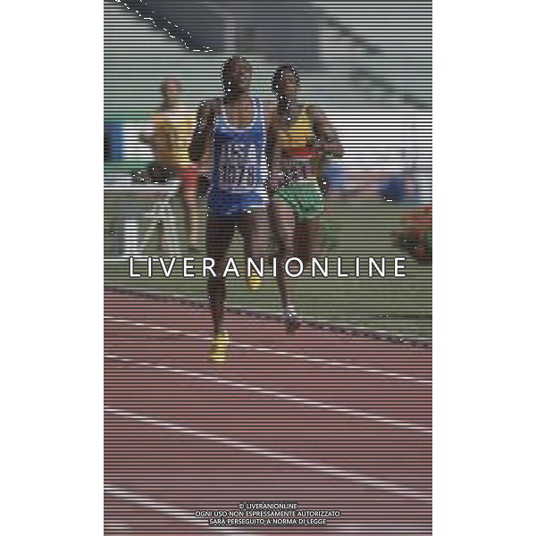 DIAP-RETROSPETTIVA HARRY LEE REYNOLDS ATLETA NELLA FOTO HARRY LEE REYNOLDS AI MONDIALI DI ATLETICA A ROMA NELL\'ANNO 1987 AG ALDO LIVERANI SAS