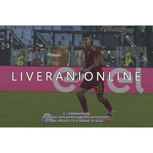 Gianluca Mancini of AS Roma play the ball during AS Roma vs Hellas Verona FC, 5° Serie A Enilive 2025-26 game at Olimpic stadium in Roma (RM), Italy, on September 28, 2025. (Photo by Davide Casentini) AG ALDO LIVERANI SAS