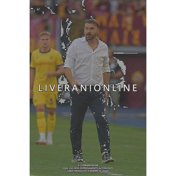 Roma vs Hellas Verona Campionato Serie A Enilive - 5 Giornata Stadio Olimpico - Roma 28-09-2025 nella foto Paolo Zanetti Foto Federico Gaetano - ag Aldo liverani- AGENZIA ALDO LIVERANI SAS