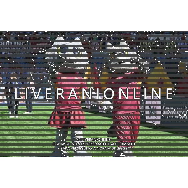 TVPG AS Roma vs Hellas Verona Fc nella foto le mascotte 28-09-2025 Stadio Olimpico, Roma (ITA) - Serie A Enilive 2025/26 Quinta Giornata ©TVPG Pasquale Golia - AGENZIA ALDO LIVERANI SAS