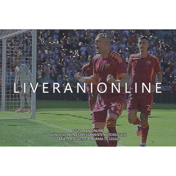 TVPG AS Roma vs Hellas Verona Fc nella foto Esultanza dopo la rete di Artem Dovbyk (As Roma) 28-09-2025 Stadio Olimpico, Roma (ITA) - Serie A Enilive 2025/26 Quinta Giornata ©TVPG Pasquale Golia - AGENZIA ALDO LIVERANI SAS