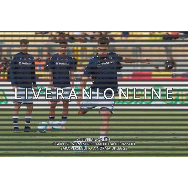 TVEM September 28, 2025 Lecce, Italy - US Lecce vs Bologna FC - Italian soccer serie A 2025/26 - Via Del Mare Stadium. In the pic: Emil Holm of Bologna FC FOTO EMMANUELE MASTRODONATO-AG ALDO LIVERANI SAS