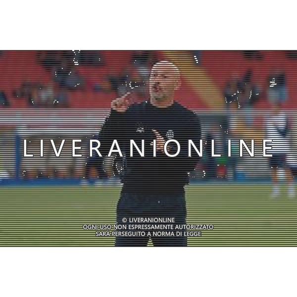TVEM September 28, 2025 Lecce, Italy - US Lecce vs Bologna FC - Italian soccer serie A 2025/26 - Via Del Mare Stadium. In the pic: coach Vincenzo Italiano of Bologna FC FOTO EMMANUELE MASTRODONATO-AG ALDO LIVERANI SAS