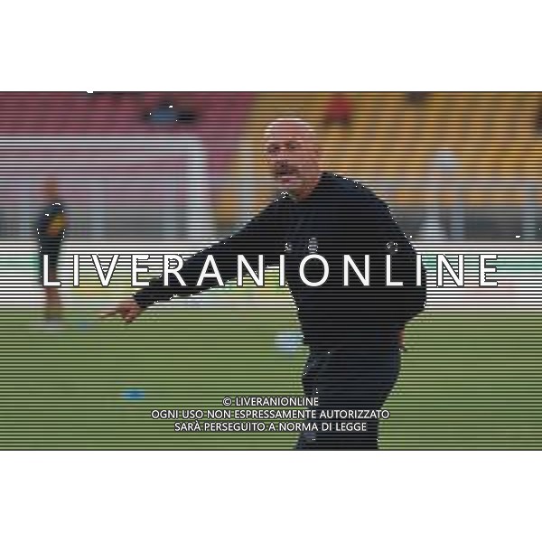 TVEM September 28, 2025 Lecce, Italy - US Lecce vs Bologna FC - Italian soccer serie A 2025/26 - Via Del Mare Stadium. In the pic: coach Vincenzo Italiano of Bologna FC