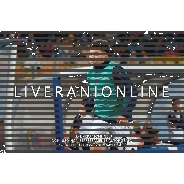 TVEM September 28, 2025 Lecce, Italy - US Lecce vs Bologna FC - Italian soccer serie A 2025/26 - Via Del Mare Stadium. In the pic: Santiago Castro of Bologna FC