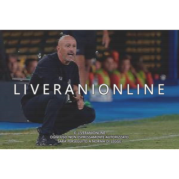 TVEM September 28, 2025 Lecce, Italy - US Lecce vs Bologna FC - Italian soccer serie A 2025/26 - Via Del Mare Stadium. In the pic: coach Vincenzo Italiano of Bologna FC FOTO EMMANUELE MASTRODONATO-AG ALDO LIVERANI SAS