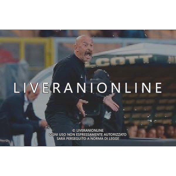TVEM September 28, 2025 Lecce, Italy - US Lecce vs Bologna FC - Italian soccer serie A 2025/26 - Via Del Mare Stadium. In the pic: coach Vincenzo Italiano of Bologna FC FOTO EMMANUELE MASTRODONATO-AG ALDO LIVERANI SAS