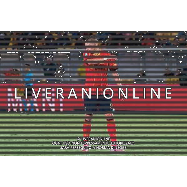 TVEM September 28, 2025 Lecce, Italy - US Lecce vs Bologna FC - Italian soccer serie A 2025/26 - Via Del Mare Stadium. In the pic: Nikola Stulic of US Lecce FOTO EMMANUELE MASTRODONATO-AG ALDO LIVERANI SAS
