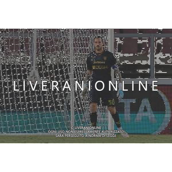 TVEM September 28, 2025 Lecce, Italy - US Lecce vs Bologna FC - Italian soccer serie A 2025/26 - Via Del Mare Stadium. In the pic: Wladimiro Falcone of US Lecce FOTO EMMANUELE MASTRODONATO-AG ALDO LIVERANI SAS