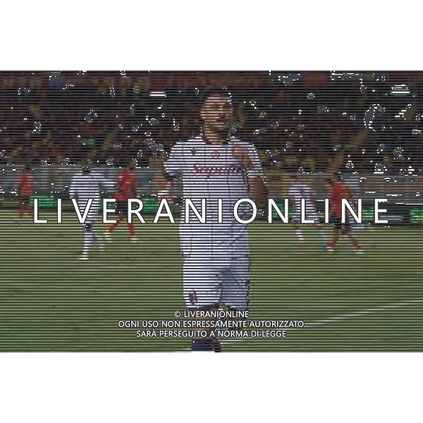 TVEM September 28, 2025 Lecce, Italy - US Lecce vs Bologna FC - Italian soccer serie A 2025/26 - Via Del Mare Stadium. In the pic: Riccardo Orsolini of Bologna FC FOTO EMMANUELE MASTRODONATO-AG ALDO LIVERANI SAS