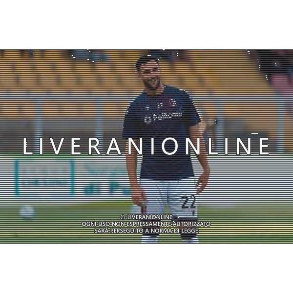 TVEM September 28, 2025 Lecce, Italy - US Lecce vs Bologna FC - Italian soccer serie A 2025/26 - Via Del Mare Stadium. In the pic: Charalampos Lykogiannis of Bologna FC FOTO EMMANUELE MASTRODONATO-AG ALDO LIVERANI SAS