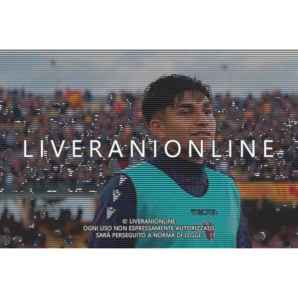 TVEM September 28, 2025 Lecce, Italy - US Lecce vs Bologna FC - Italian soccer serie A 2025/26 - Via Del Mare Stadium. In the pic: Santiago Castro of Bologna FC FOTO EMMANUELE MASTRODONATO-AG ALDO LIVERANI SAS
