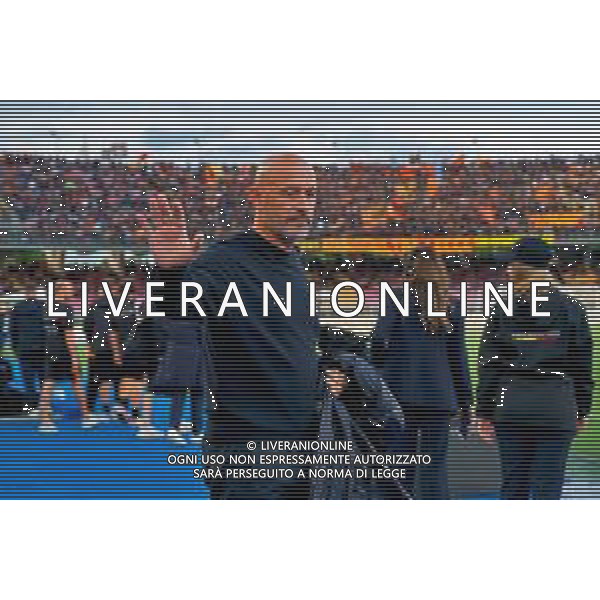 TVEM September 28, 2025 Lecce, Italy - US Lecce vs Bologna FC - Italian soccer serie A 2025/26 - Via Del Mare Stadium. In the pic: coach Vincenzo Italiano of Bologna FC FOTO EMMANUELE MASTRODONATO-AG ALDO LIVERANI SAS