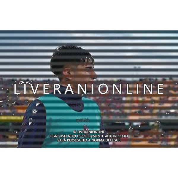 TVEM September 28, 2025 Lecce, Italy - US Lecce vs Bologna FC - Italian soccer serie A 2025/26 - Via Del Mare Stadium. In the pic: Santiago Castro of Bologna FC FOTO EMMANUELE MASTRODONATO-AG ALDO LIVERANI SAS