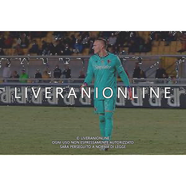 TVEM September 28, 2025 Lecce, Italy - US Lecce vs Bologna FC - Italian soccer serie A 2025/26 - Via Del Mare Stadium. In the pic: Lukasz Skorupski of Bologna FC FOTO EMMANUELE MASTRODONATO-AG ALDO LIVERANI SAS