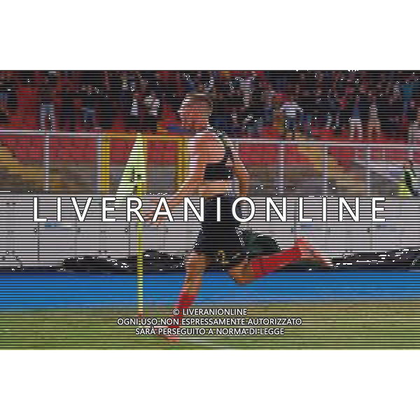 TVEM September 28, 2025 Lecce, Italy - US Lecce vs Bologna FC - Italian soccer serie A 2025/26 - Via Del Mare Stadium. In the pic: Francesco Camarda of US Lecce celebrates after scoring a goal FOTO EMMANUELE MASTRODONATO-AG ALDO LIVERANI SAS