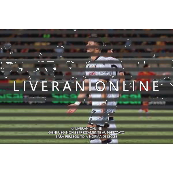TVEM September 28, 2025 Lecce, Italy - US Lecce vs Bologna FC - Italian soccer serie A 2025/26 - Via Del Mare Stadium. In the pic: Riccardo Orsolini of Bologna FC disappointment FOTO EMMANUELE MASTRODONATO-AG ALDO LIVERANI SAS