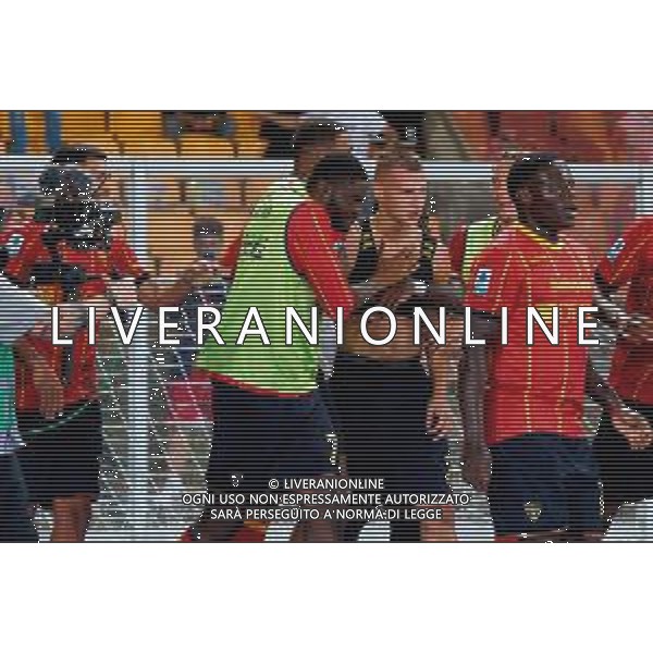 TVEM September 28, 2025 Lecce, Italy - US Lecce vs Bologna FC - Italian soccer serie A 2025/26 - Via Del Mare Stadium. In the pic: Francesco Camarda of US Lecce celebrates after scoring a goal with teammates FOTO EMMANUELE MASTRODONATO-AG ALDO LIVERANI SAS