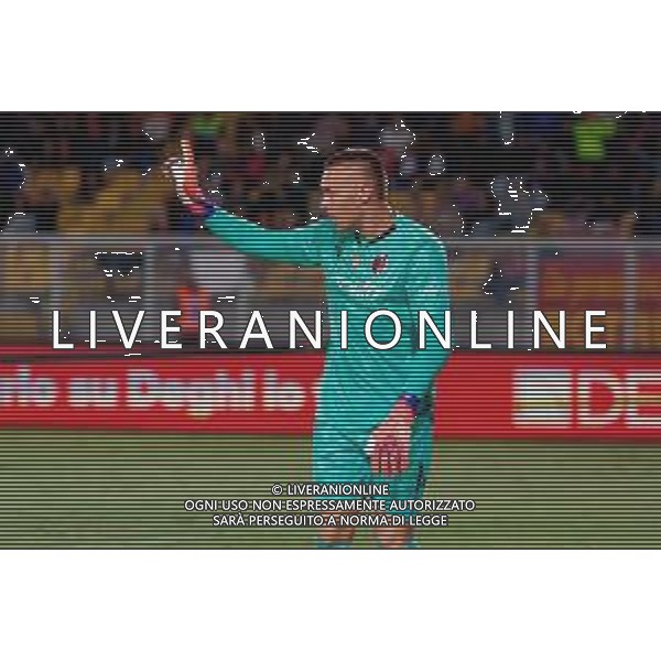 TVEM September 28, 2025 Lecce, Italy - US Lecce vs Bologna FC - Italian soccer serie A 2025/26 - Via Del Mare Stadium. In the pic: Lukasz Skorupski of Bologna FC FOTO EMMANUELE MASTRODONATO-AG ALDO LIVERANI SAS