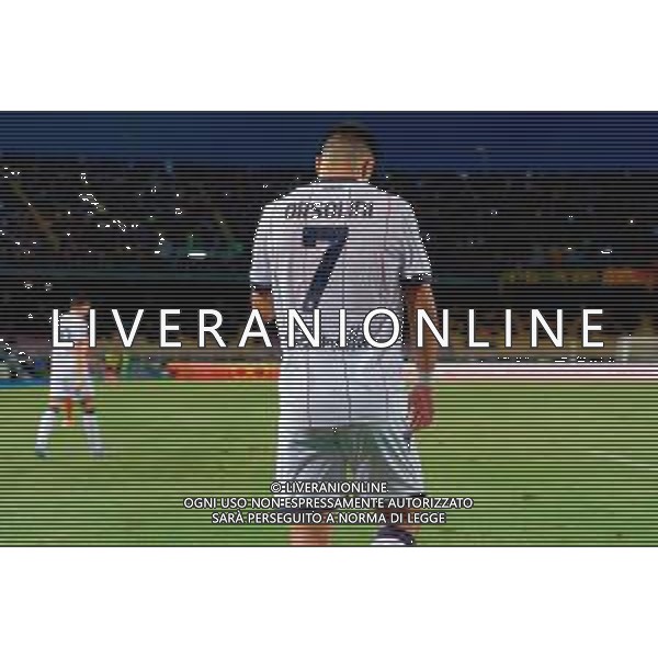 TVEM September 28, 2025 Lecce, Italy - US Lecce vs Bologna FC - Italian soccer serie A 2025/26 - Via Del Mare Stadium. In the pic: Riccardo Orsolini of Bologna FC FOTO EMMANUELE MASTRODONATO-AG ALDO LIVERANI SAS