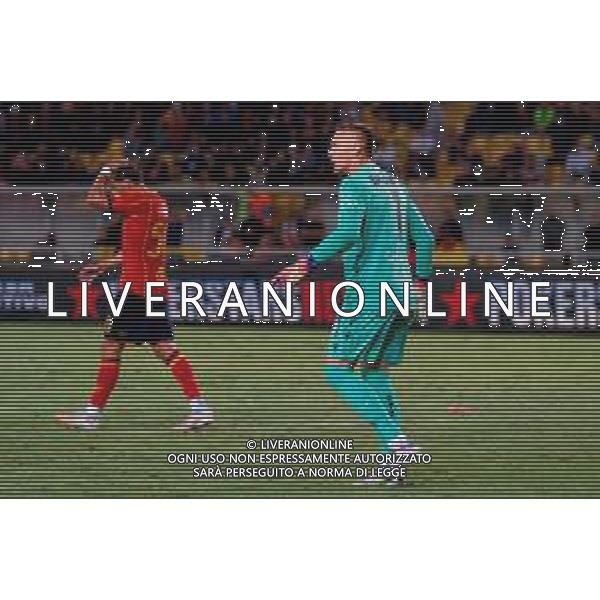 TVEM September 28, 2025 Lecce, Italy - US Lecce vs Bologna FC - Italian soccer serie A 2025/26 - Via Del Mare Stadium. In the pic: Lukasz Skorupski of Bologna FC FOTO EMMANUELE MASTRODONATO-AG ALDO LIVERANI SAS
