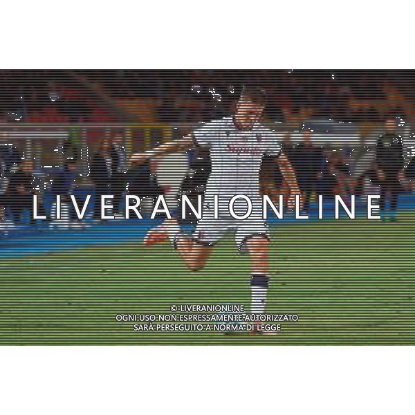 TVEM September 28, 2025 Lecce, Italy - US Lecce vs Bologna FC - Italian soccer serie A 2025/26 - Via Del Mare Stadium. In the pic: Emil Holm of Bologna FC FOTO EMMANUELE MASTRODONATO-AG ALDO LIVERANI SAS
