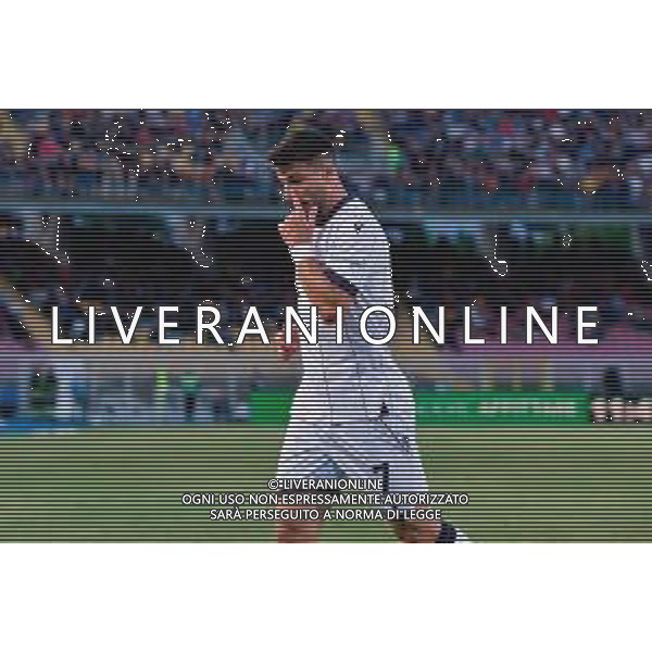 TVEM September 28, 2025 Lecce, Italy - US Lecce vs Bologna FC - Italian soccer serie A 2025/26 - Via Del Mare Stadium. In the pic: Riccardo Orsolini of Bologna FC FOTO EMMANUELE MASTRODONATO-AG ALDO LIVERANI SAS