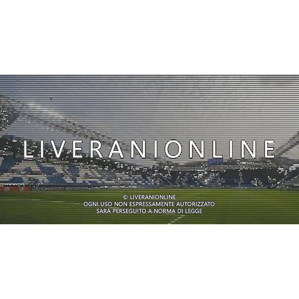 Veduta interno campo Stadio - Pich view before Atalanta BC vs Club Brugge, Champions League 2025-26 League phase, Matchday 2°, game at New Balance Arena in Bergamo (BG), Italy, on September 30, 2025. (Photo by Davide Casentini)- AGENZIA ALDO LIVERANI SAS