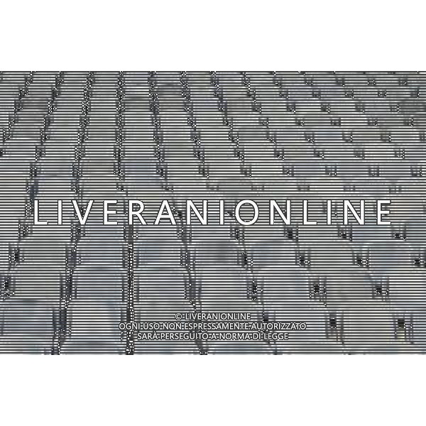 Veduta interno spalti Stadio - Pich view before Atalanta BC vs Club Brugge, Champions League 2025-26 League phase, Matchday 2°, game at New Balance Arena in Bergamo (BG), Italy, on September 30, 2025. (Photo by Davide Casentini)- AGENZIA ALDO LIVERANI SAS