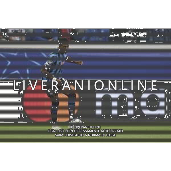 Honest Ahanor of Atalanta BC play the ball during Atalanta BC vs Club Brugge, Champions League 2025-26 League phase, Matchday 2°, game at New Balance Arena in Bergamo (BG), Italy, on September 30, 2025. (Photo by Davide Casentini)- AGENZIA ALDO LIVERANI SAS