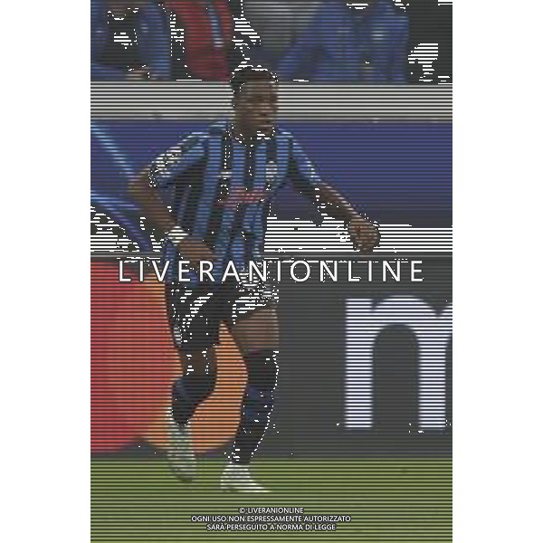 Honest Ahanor of Atalanta BC play the ball during Atalanta BC vs Club Brugge, Champions League 2025-26 League phase, Matchday 2°, game at New Balance Arena in Bergamo (BG), Italy, on September 30, 2025. (Photo by Davide Casentini)- AGENZIA ALDO LIVERANI SAS