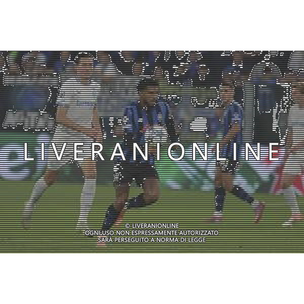 Ederson Jose’ Dos Santos Lourenco da Silva "Ederson" of Atalanta BC play the ball during Atalanta BC vs Club Brugge, Champions League 2025-26 League phase, Matchday 2°, game at New Balance Arena in Bergamo (BG), Italy, on September 30, 2025. (Photo by Davide Casentini)- AGENZIA ALDO LIVERANI SAS