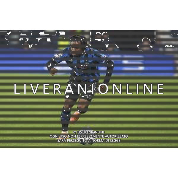 Ademola Lookman of Atalanta BC play the ball during Atalanta BC vs Club Brugge, Chanpions League 2025-26 League phase, Matchday 2°, game at New Balance Arena in Bergamo (BG), Italy, on September 30, 2025. (Photo by Davide Casentini)- AGENZIA ALDO LIVERANI SAS