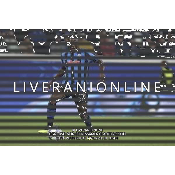 Kamal Deen Sulemana "Kamaldeen" of Atalanta BC play the ball during Atalanta BC vs Club Brugge, Chanpions League 2025-26 League phase, Matchday 2°, game at New Balance Arena in Bergamo (BG), Italy, on September 30, 2025. (Photo by Davide Casentini)- AGENZIA ALDO LIVERANI SAS