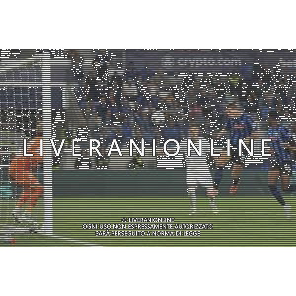 Mario Pasalic of Atalanta BC scores a goal during Atalanta BC vs Club Brugge, Chanpions League 2025-26 League phase, Matchday 2°, game at New Balance Arena in Bergamo (BG), Italy, on September 30, 2025. (Photo by Davide Casentini)- AGENZIA ALDO LIVERANI SAS