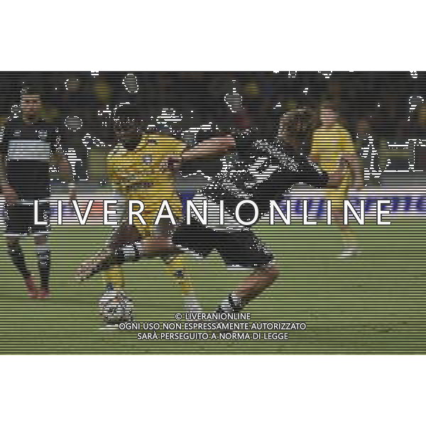 Frosinone vs Cesena Campionato Serie BKT - 6 Giornata Stadio B.Stirpe - Frosinone 30-09-2025 nella foto Kone’ e Castagnetti Foto Federico Gaetano - ag Aldo liverani ©FEDERICO GAETANO - AGENZIA ALDO LIVERANI SAS