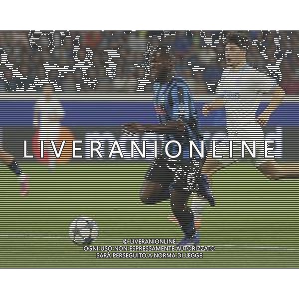 Yunus Musah of Atalanta BC play the ball during Atalanta BC vs Club Brugge, Chanpions League 2025-26 League phase, Matchday 2°, game at New Balance Arena in Bergamo (BG), Italy, on September 30, 2025. (Photo by Davide Casentini)- AGENZIA ALDO LIVERANI SAS