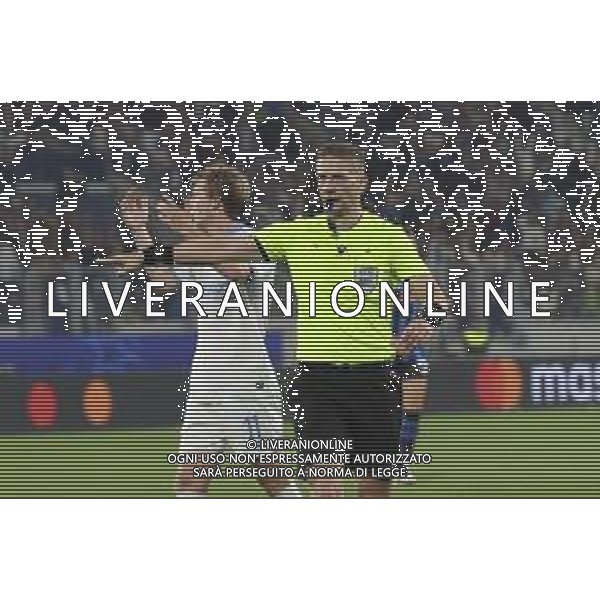 Arbitro during Atalanta BC vs Club Brugge, Chanpions League 2025-26 League phase, Matchday 2°, game at New Balance Arena in Bergamo (BG), Italy, on September 30, 2025. (Photo by Davide Casentini)- AGENZIA ALDO LIVERANI SAS