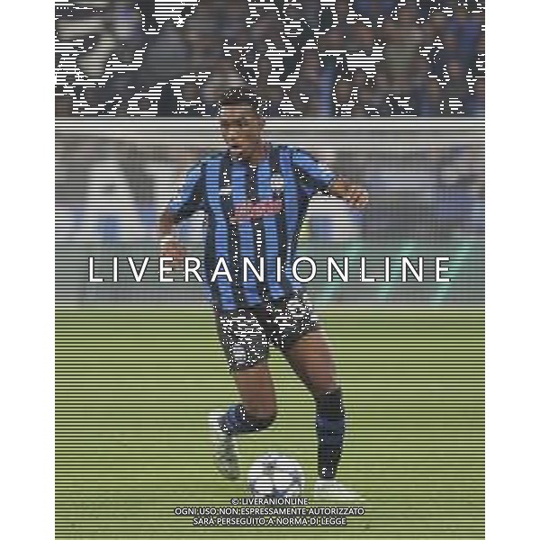 Honest Ahanor of Atalanta BC play the ball during Atalanta BC vs Club Brugge, Chanpions League 2025-26 League phase, Matchday 2°, game at New Balance Arena in Bergamo (BG), Italy, on September 30, 2025. (Photo by Davide Casentini)- AGENZIA ALDO LIVERANI SAS