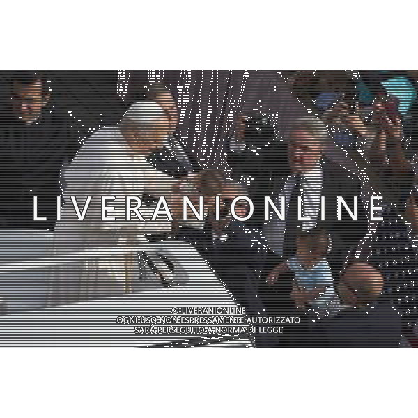 Citta del Vaticano 01 Ottobre 2025 Udienza Generale di Sua Santita\' Papa Leone XIV Nella foto: Papa Leone XIV Foto Credit: Andrea Bracaglia-ag aldo liverani sas