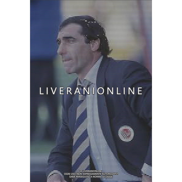 DIAP-RETROSPETTIVA MASSIMO CACCIATORI ALLENATORE ASCOLI CALCIO NELLA FOTO MASSIMO CACCIATORI ALLENATORE ASCOLI CALCIO NELL\'ANNO 1992 AG ALDO LIVERANI SAS