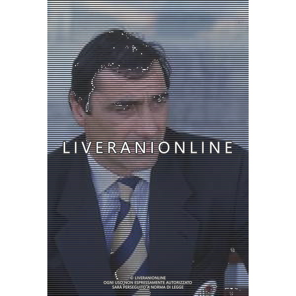 DIAP-RETROSPETTIVA MASSIMO CACCIATORI ALLENATORE ASCOLI CALCIO NELLA FOTO MASSIMO CACCIATORI ALLENATORE ASCOLI CALCIO NELL\'ANNO 1992 AG ALDO LIVERANI SAS
