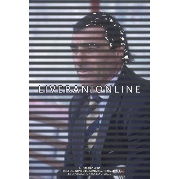 DIAP-RETROSPETTIVA MASSIMO CACCIATORI ALLENATORE ASCOLI CALCIO NELLA FOTO MASSIMO CACCIATORI ALLENATORE ASCOLI CALCIO NELL\'ANNO 1992 AG ALDO LIVERANI SAS