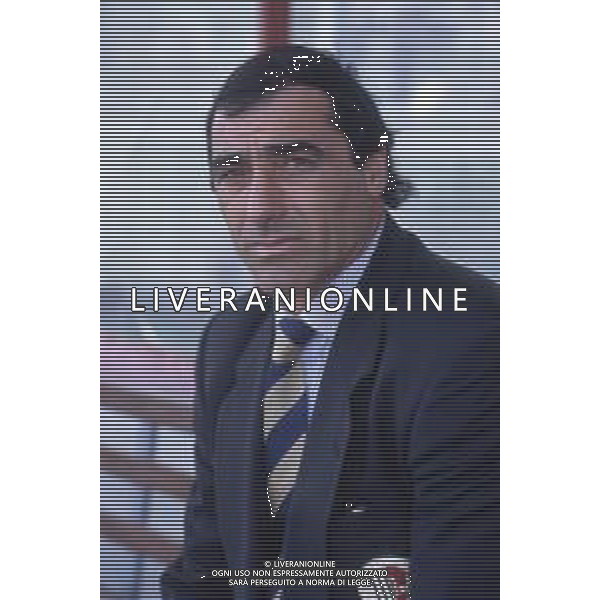 DIAP-RETROSPETTIVA MASSIMO CACCIATORI ALLENATORE ASCOLI CALCIO NELLA FOTO MASSIMO CACCIATORI ALLENATORE ASCOLI CALCIO NELL\'ANNO 1992 AG ALDO LIVERANI SAS