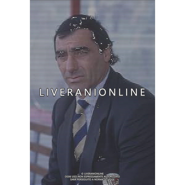 DIAP-RETROSPETTIVA MASSIMO CACCIATORI ALLENATORE ASCOLI CALCIO NELLA FOTO MASSIMO CACCIATORI ALLENATORE ASCOLI CALCIO NELL\'ANNO 1992 AG ALDO LIVERANI SAS