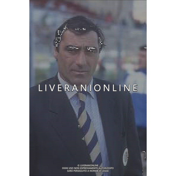 DIAP-RETROSPETTIVA MASSIMO CACCIATORI ALLENATORE ASCOLI CALCIO NELLA FOTO MASSIMO CACCIATORI ALLENATORE ASCOLI CALCIO NELL\'ANNO 1992 AG ALDO LIVERANI SAS